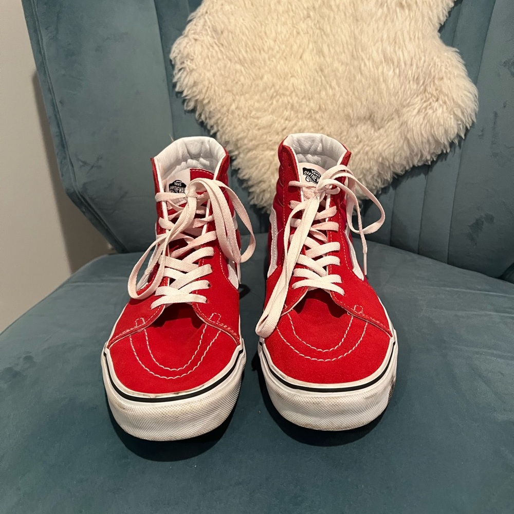 Vans high top sneaker